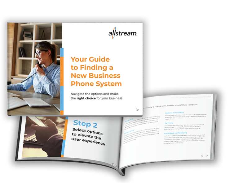 Allstream How to choose a business phone