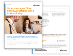 Six Advantages Cloud Communications Bring to Hospitality - Cover Image